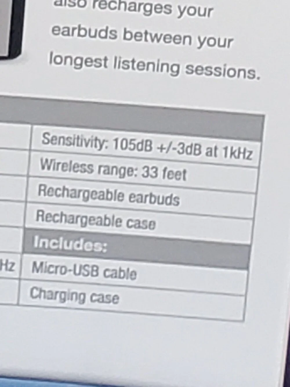I LIVE truly wire-free earbuds & charging case bluetooth 5.0 Brand New!